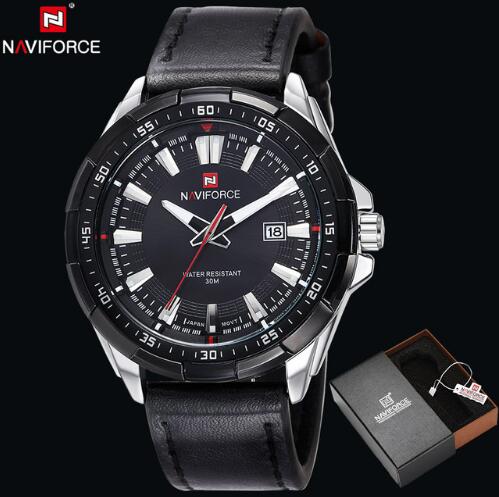 NAVIFORCE Men's Quartz Watch Waterproof Wrist watch