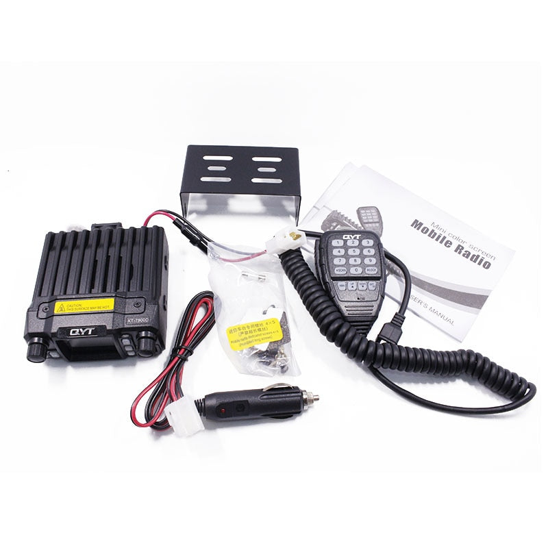 KT-7900D Mini Mobile Radio KT7900D Quad Band Quad standby 136-174MHz/220-260MHz/350-390MHz/400-480MHZ Car 4 Bands CB Radio