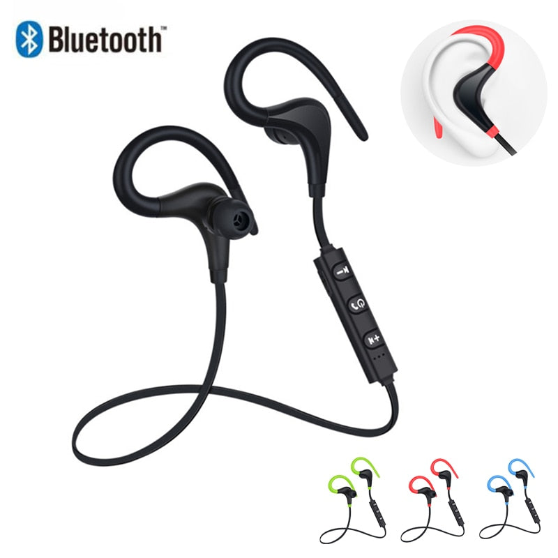 Bluetooth Earphone Wireless Headphones Sport Mini Handsfree Bluetooth Headset With Mic Hidden Earbuds For IPhone All Smart Phone