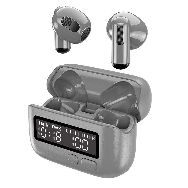 Portable creative clock wireless Bluetooth Earphones semi in ear touch gaming esports ultra long range Headphones