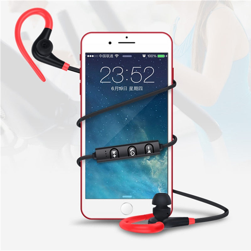 Bluetooth Earphone Wireless Headphones Sport Mini Handsfree Bluetooth Headset With Mic Hidden Earbuds For IPhone All Smart Phone