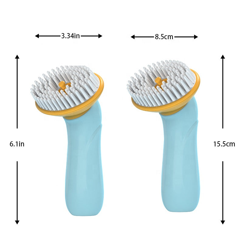 Handheld Pet Bath Brush Cleaning Grooming Tools Cleaning Supplies Pet Bath Brush