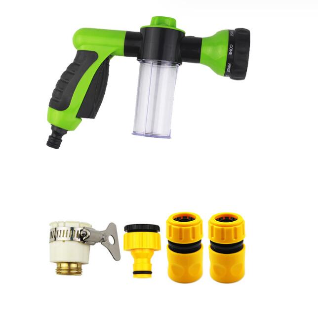 Hose Watering Gun Sprayer Car Cleaning Foam Spray Garden Watering Tools