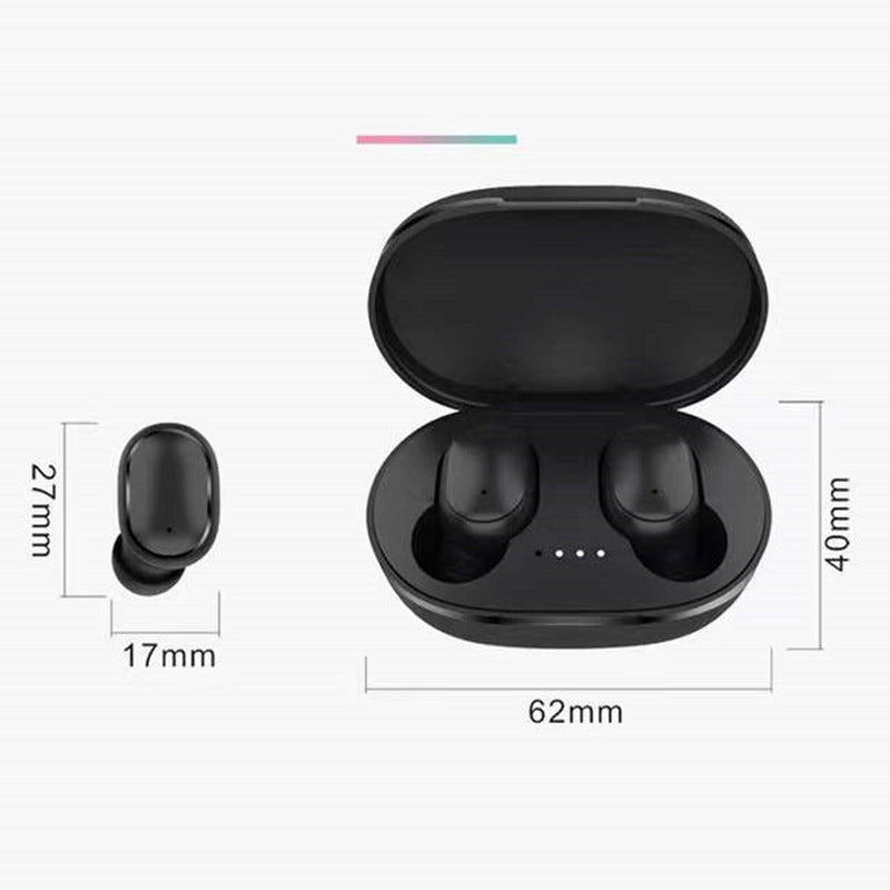 A6S Bluetooth Headset Macaron Bluetooth 5.2 Wireless TWS Earbuds Sports Mini New Headphones