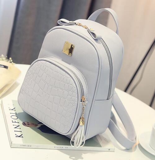 women backpack leather school bags female  backpack