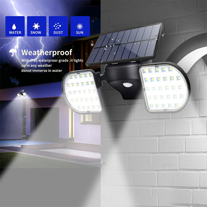 Solar Lights Garden Lights Waterproof 56 Led Body Sensor Landscape Street Lights Solar Lighting Wall Lights