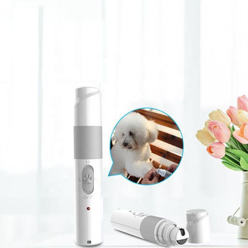 New Rechargeable Pet Nail Clipper Dog Nail Grinder Pet Clipper Cat Dog Nail Clipper Electric Pet Nail Grinder