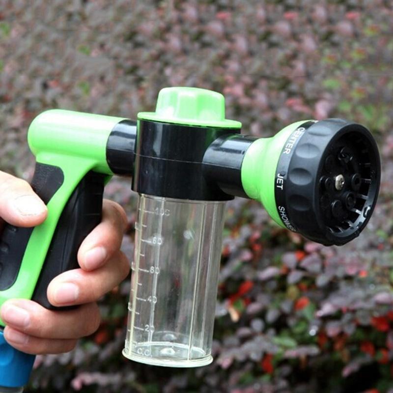 Hose Watering Gun Sprayer Car Cleaning Foam Spray Garden Watering Tools