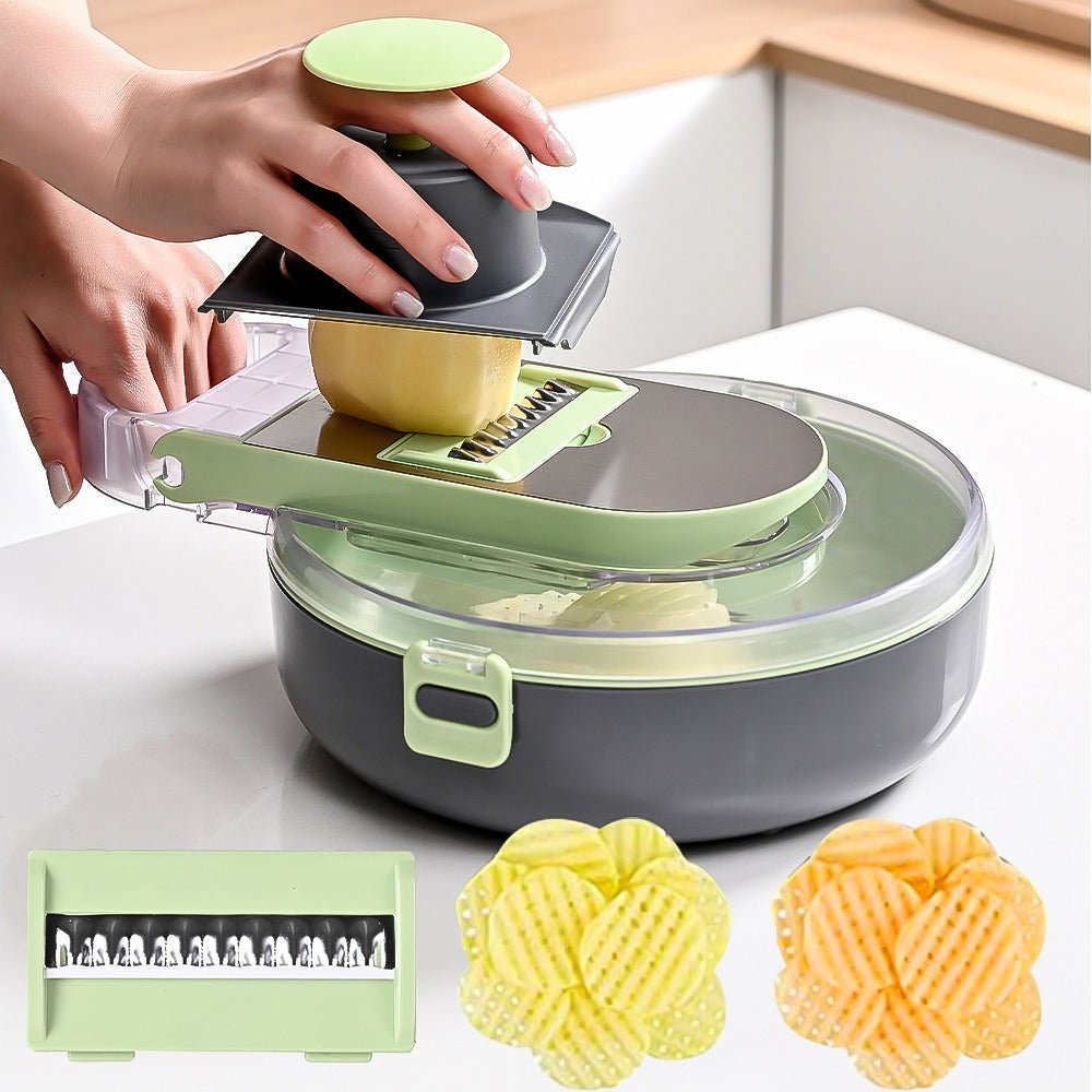 Hot Selling Vegetable Chopper Slicer  Veggie Dicer Cutter for Onion Tomato Potato Food Chopper with Draining