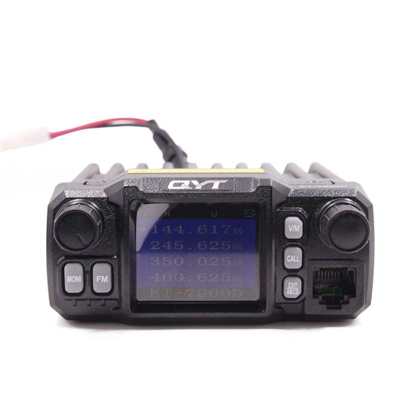 KT-7900D Mini Mobile Radio KT7900D Quad Band Quad standby 136-174MHz/220-260MHz/350-390MHz/400-480MHZ Car 4 Bands CB Radio