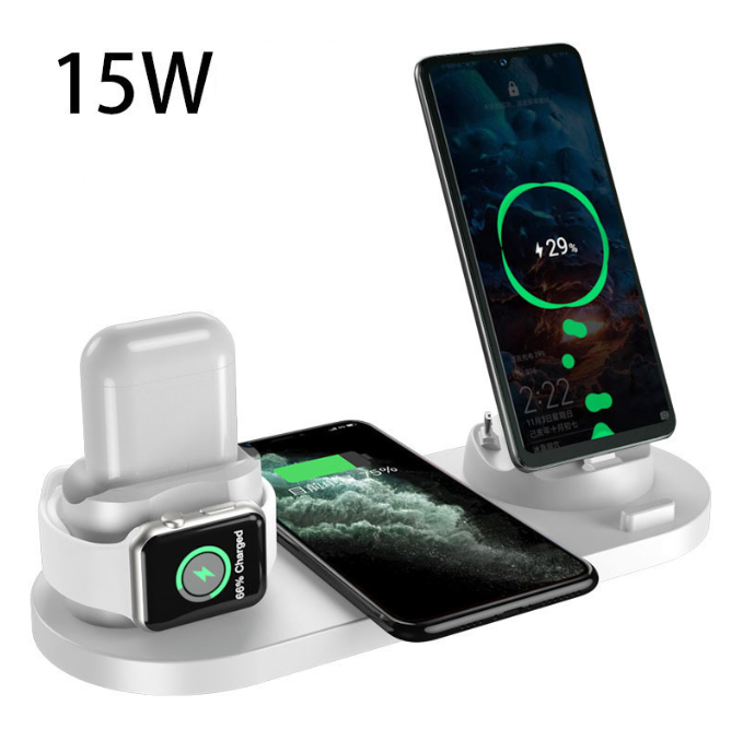 6 in1 wireless charger