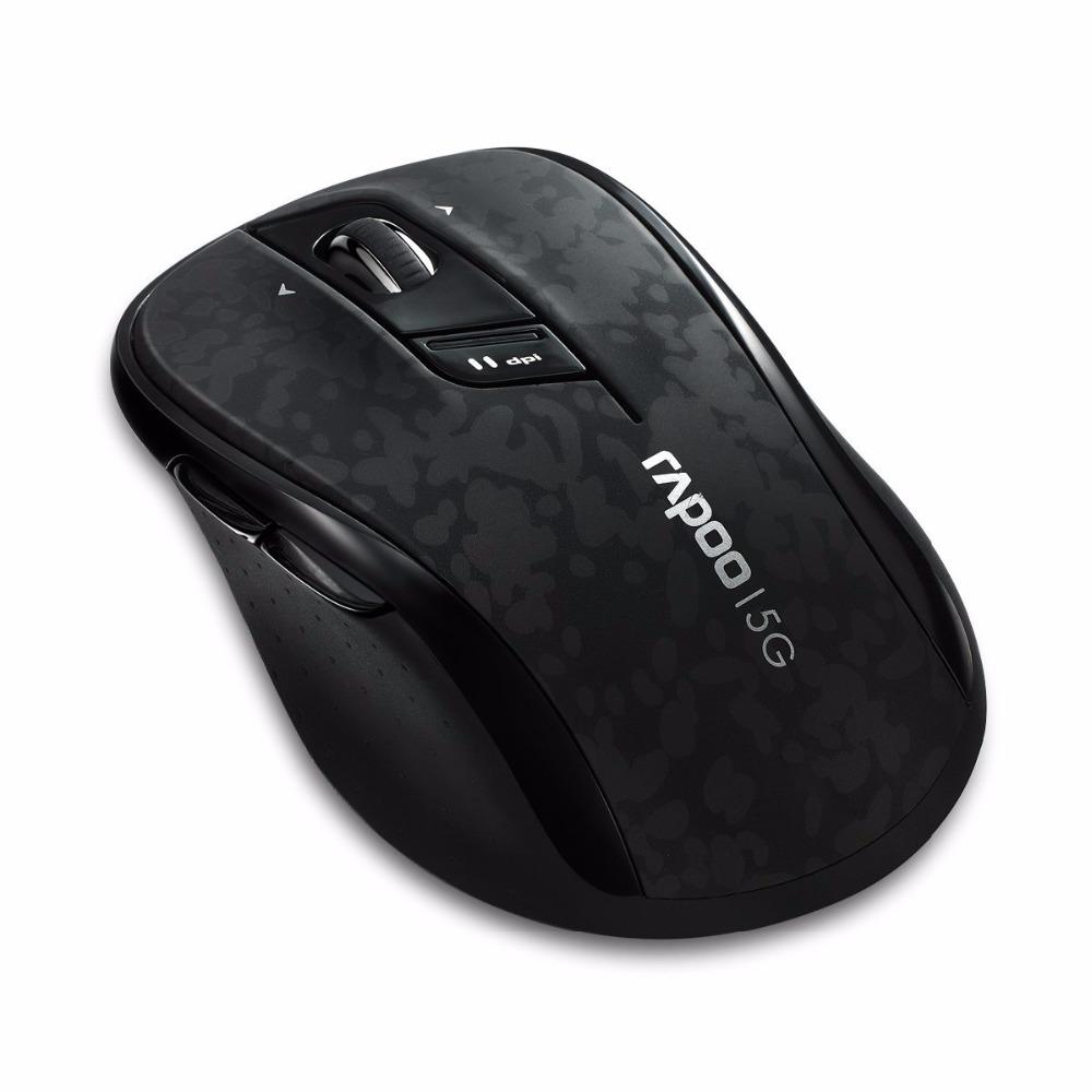 Rapoo  Classic 5G Wireless Optical Gaming Mouse with Adjust DPI 4D Scroll for Desktop Laptop PC Computer