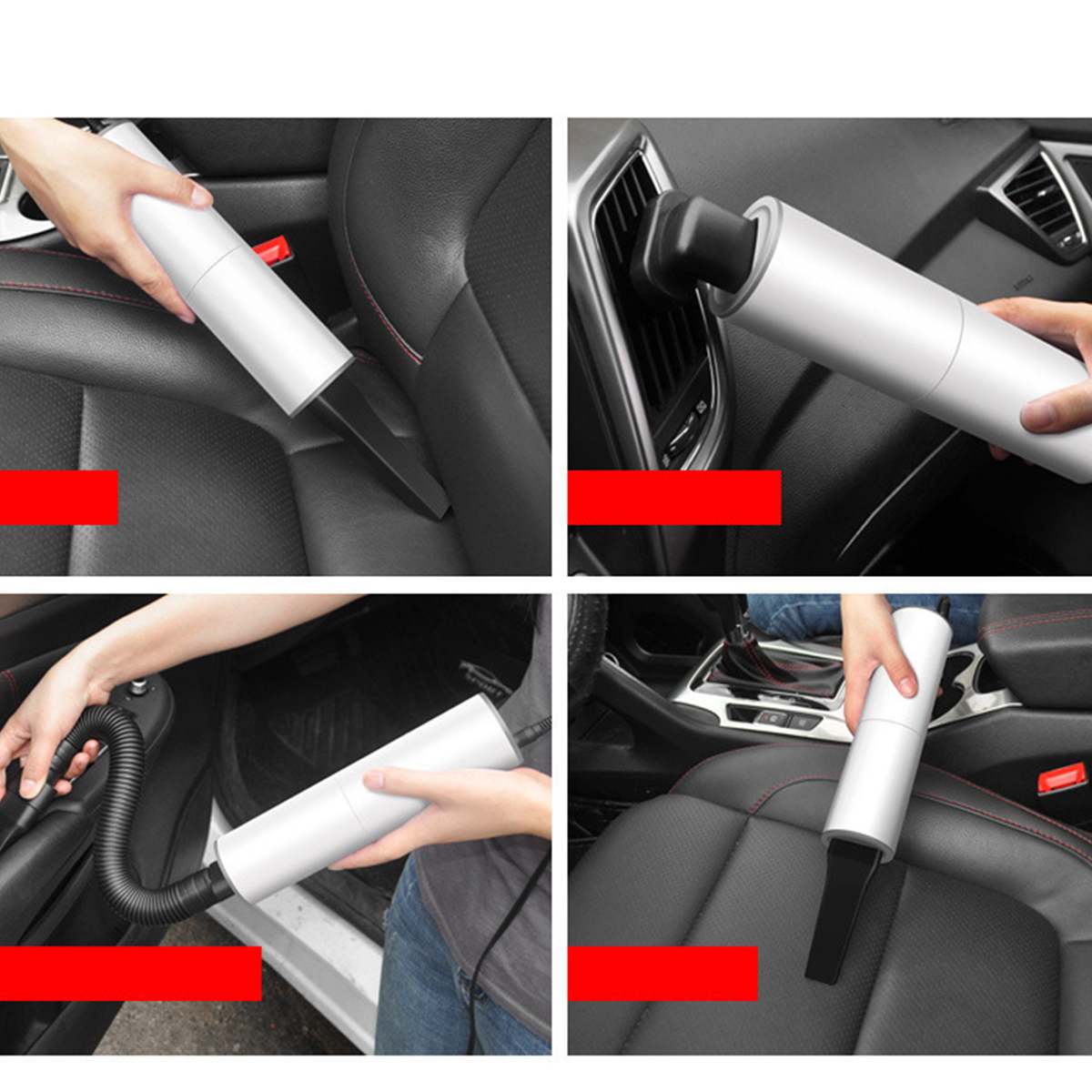 Mini 120W Suction Portable Vacuum Cleaner For Car Low Noise Handheld Car Vacuum For Car Home Computer Cleaning