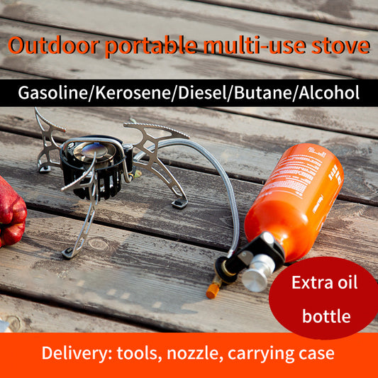 Gasoline Diesel Alcohol Gas Cans Multifunctional Stove Outdoor Portable Windproof Stoves Picnic Stove