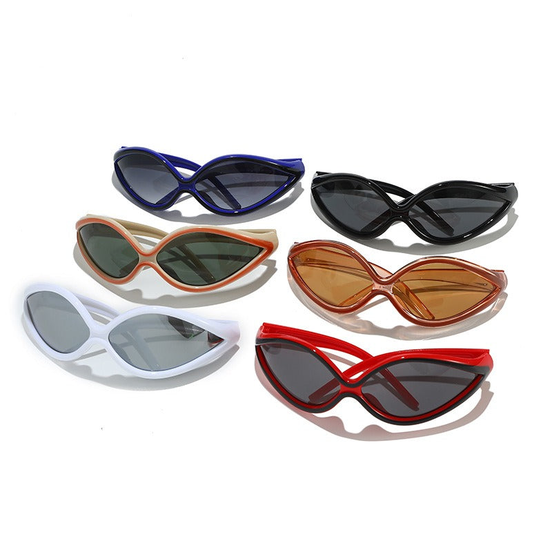 Sunglasses cycling sports future technology simple sunglasses for women