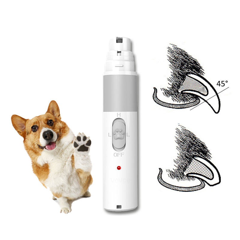 New Rechargeable Pet Nail Clipper Dog Nail Grinder Pet Clipper Cat Dog Nail Clipper Electric Pet Nail Grinder