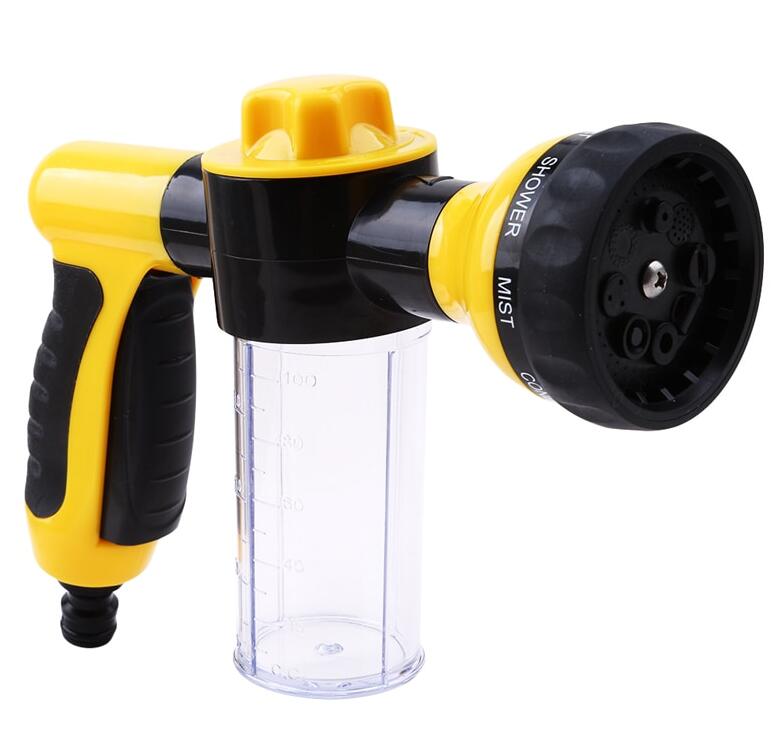 Hose Watering Gun Sprayer Car Cleaning Foam Spray Garden Watering Tools