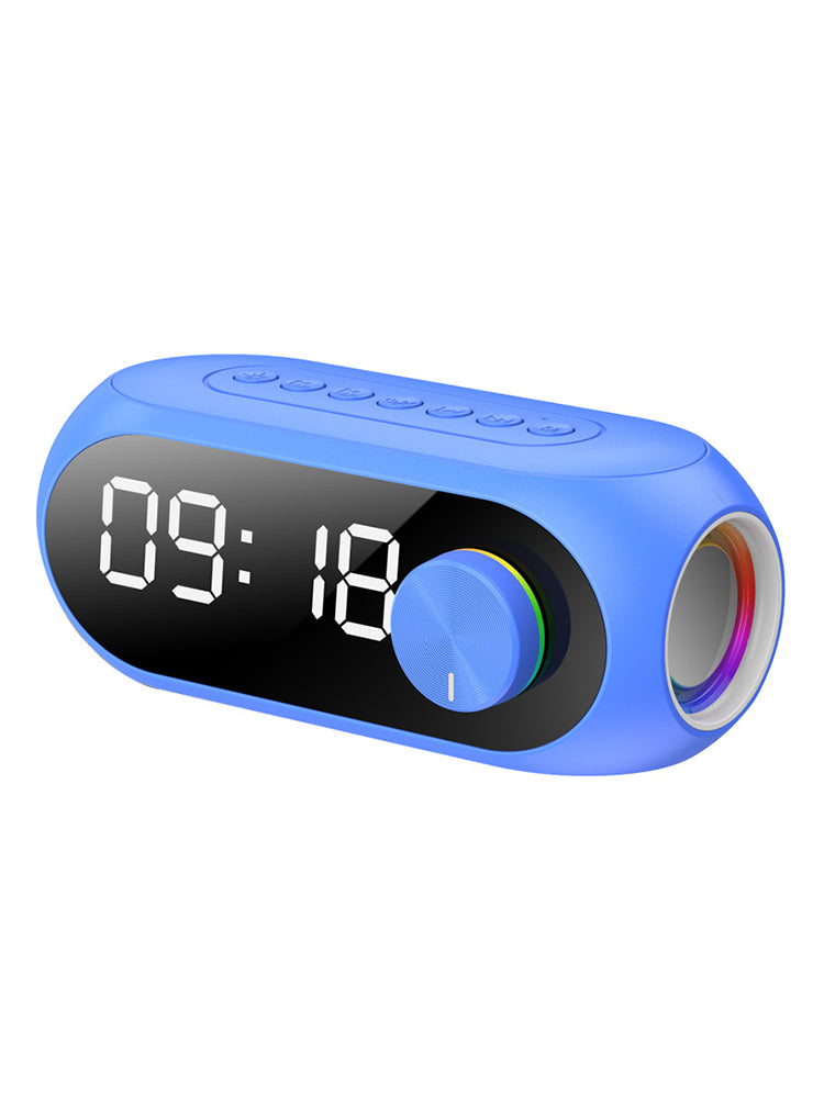 Wireless Bluetooth Speaker S8 Subwoofer RGB Student Network Red Clock Alarm Clock Bluetooth Audio Phone Computer Universal