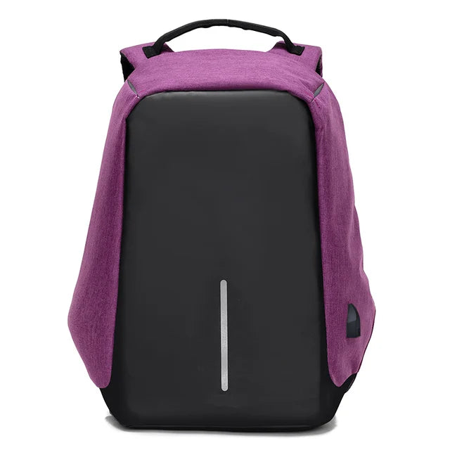 women USB Backpack laptop bag anti-theft computer bag